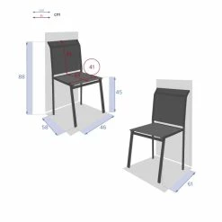 Chaise Extérieur Essentia Graphite/anthracite Hespéride 5 Chaise Extérieur Essentia Graphite/anthracite Hespéride -Ledepot-bailleul Soldes Magasin chaise exterieur essentia graphite anthracite hesperide 3