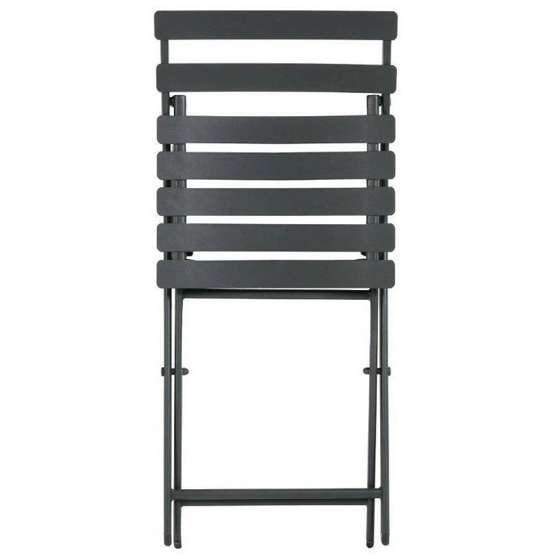 Chaise métal pliante Greensboro graphite Hespéride Chaise Métal Pliante Greensboro Graphite Hespéride -Ledepot-bailleul Soldes Magasin chaise greensboro hesperide graphite 1