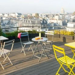 Chaise Métal Pliante Greensboro Graphite Hespéride 5 Chaise Métal Pliante Greensboro Graphite Hespéride -Ledepot-bailleul Soldes Magasin chaise greensboro hesperide graphite 3