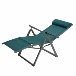 Chaise Longue Decima Hespéride Bleu Canard/graphite -Ledepot-bailleul Soldes Magasin chaise longue decima hesperide bleu canard 1 3