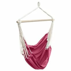 Chaise Suspendue Détente Cuenca Framboise Hespéride