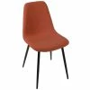 Chaise Tissu Et Métal Tyka Terracotta Atmosphera -Ledepot-bailleul Soldes Magasin chaise tissu et metal tyka terracotta atmosphera