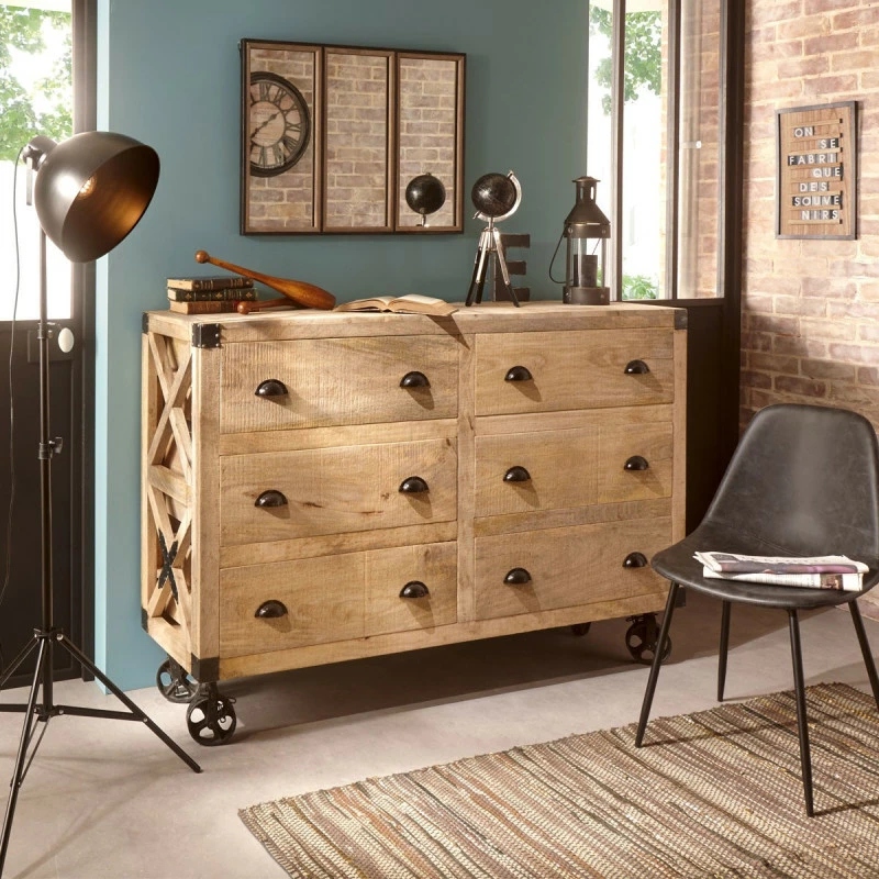 Chaise Vladi effet cuir gris Atmosphera Chaise Vladi Effet Cuir Gris Atmosphera -Ledepot-bailleul Soldes Magasin chaise vladi effet cuir gris atmosphera 1 1