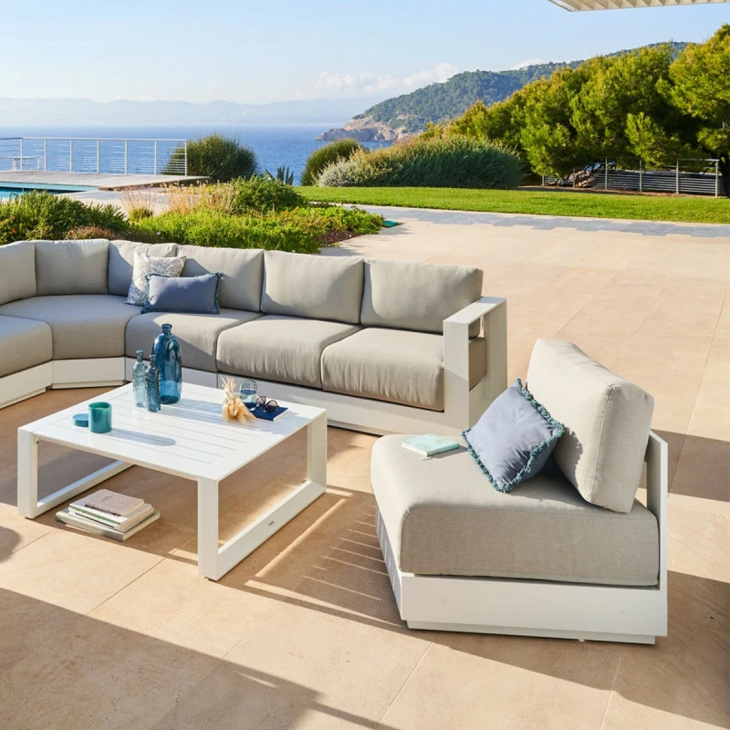 Chauffeuse 1 place pour salon Allure blanc Hespéride Chauffeuse 1 Place Pour Salon Allure Blanc Hespéride -Ledepot-bailleul Soldes Magasin chauffeuse 1 place pour salon allure blanc hesperide 1