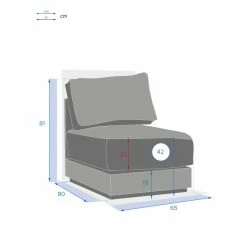 Chauffeuse 1 Place Pour Salon Allure Graphite Hespéride 5 Chauffeuse 1 Place Pour Salon Allure Graphite Hespéride -Ledepot-bailleul Soldes Magasin chauffeuse 1 place pour salon allure graphite hesperide 1 3