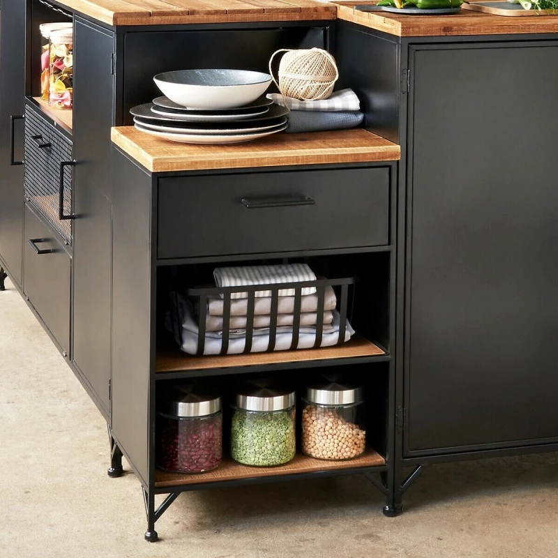 Chevet 1 tiroir 2 niches Cierna Atmosphera Chevet 1 Tiroir 2 Niches Cierna Atmosphera -Ledepot-bailleul Soldes Magasin chevet 1 tiroir 2 niches cierna atmosphera 1