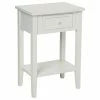 Chevet Charme Blanc Atmosphera -Ledepot-bailleul Soldes Magasin chevet charme blanc