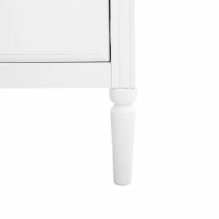 Chiffonnier Blanc 5 Tiroirs Solen Atmosphera -Ledepot-bailleul Soldes Magasin chiffonnier blanc 5 tiroirs solen atmosphera 4