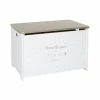 Coffre à Jouets 58 Cm Blanc Et Doré Atmosphera 2 Coffre à Jouets 58 Cm Blanc Et Doré Atmosphera -Ledepot-bailleul Soldes Magasin coffre a jouets dore