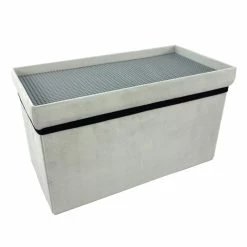 Coffre Blanc Pliable Gris Compatible Briques 4 Coffre Blanc Pliable Gris Compatible Briques -Ledepot-bailleul Soldes Magasin coffre blanc pliable gris compatible briques 1 2