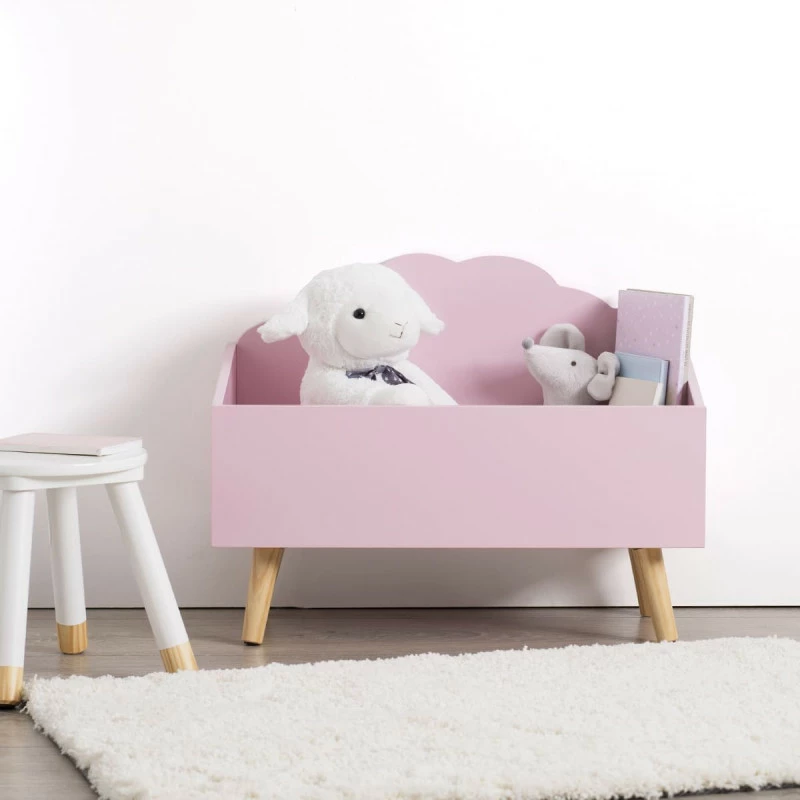 Coffre de rangement nuage rose Atmosphera Coffre De Rangement Nuage Rose Atmosphera -Ledepot-bailleul Soldes Magasin coffre de rangement nuage rose atmosphera 2