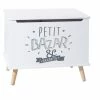 Coffre De Rangement "petit Bazar & Secrets" Blanc Atmosphera 1 Coffre De Rangement "petit Bazar & Secrets" Blanc Atmosphera -Ledepot-bailleul Soldes Magasin coffre de rangement petit bazar secret blanc atmosphera
