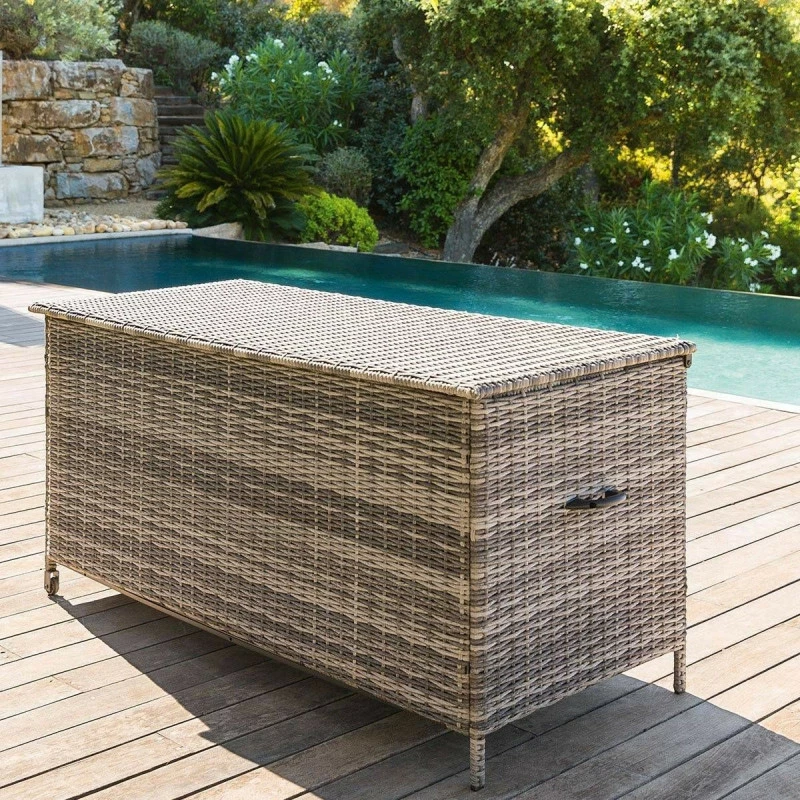 Coffre extérieur à poignées Hespéride Bayana terre d'ombre Coffre Extérieur à Poignées Hespéride Bayana Terre D'ombre -Ledepot-bailleul Soldes Magasin coffre exterieur a poignees hesperide bayana terre d ombre