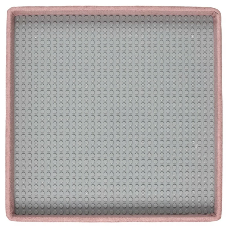 Coffre pouf pliable rose compatible briques Coffre Pouf Pliable Rose Compatible Briques -Ledepot-bailleul Soldes Magasin coffre pouf pliable rose compatible briques 1 7