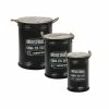 Coffres Bidons Noir Industriel - Lot De 3 - Atmosphera -Ledepot-bailleul Soldes Magasin coffres bidons noir industriel lot de 3 atmosphera