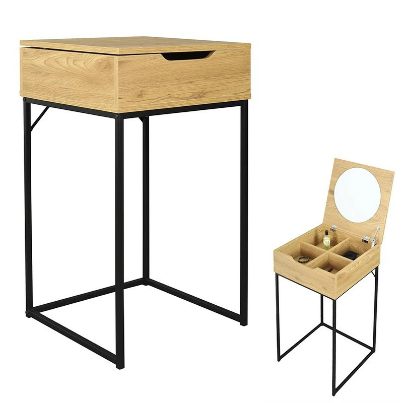 Coiffeuse bois et métal Abbott Coiffeuse Bois Et Métal Abbott -Ledepot-bailleul Soldes Magasin coiffeuse bois et metal abbott