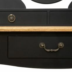 Coiffeuse Noire 3 Tiroirs Chrysa Atmosphera 6 Coiffeuse Noire 3 Tiroirs Chrysa Atmosphera -Ledepot-bailleul Soldes Magasin coiffeuse noire 3 tiroirs chrysa atmosphera 4