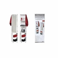 Colonne Miroir Pivotant Sur Roulettes -Ledepot-bailleul Soldes Magasin colonne miroir pivotant sur roulettes 2