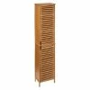 Colonne Salle Bain 2 Portes Bambou Sicela