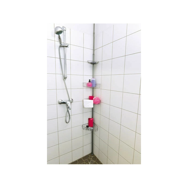 Colonne télescopique 4 paniers Gris Colonne Télescopique 4 Paniers Gris -Ledepot-bailleul Soldes Magasin colonne telescopique 4 paniers gris 1