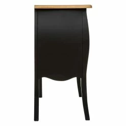 Commode 3 Tiroirs Chrysa Noire Atmosphera -Ledepot-bailleul Soldes Magasin commode 3 tiroirs chrysa noire atmosphera 3