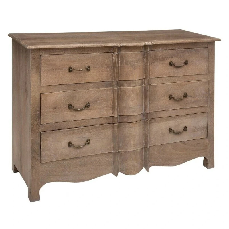 Commode 3 tiroirs Hiver en bois Atmosphera Commode 3 Tiroirs Hiver En Bois Atmosphera -Ledepot-bailleul Soldes Magasin commode 3 tiroirs hiver en bois atmosphera
