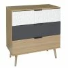 Commode 3 Tiroirs Scandinave Sven -Ledepot-bailleul Soldes Magasin commode 3 tiroirs scandinave sven