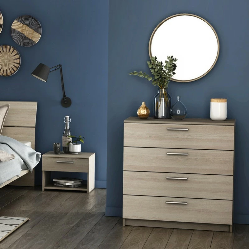 Commode 4 tiroirs Pricy Demeyere Commode 4 Tiroirs Pricy -Ledepot-bailleul Soldes Magasin commode 4 tiroirs pricy 1