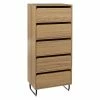 Commode 5 Tiroirs 120 Cm Filo 5Five -Ledepot-bailleul Soldes Magasin commode 5 tiroirs 120 cm filo 5five