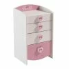 Demeyere Commode Enfant 4 Tiroirs Anastasia Rose Et Blanche 1 Demeyere Commode Enfant 4 Tiroirs Anastasia Rose Et Blanche -Ledepot-bailleul Soldes Magasin commode enfant 4 tiroirs mulan rose et blanche