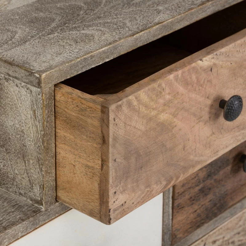 Commode Koval uni 8 tiroirs bois massif Atmosphera Commode Koval Uni 8 Tiroirs Bois Massif Atmosphera -Ledepot-bailleul Soldes Magasin commode koval uni 8 tiroirs bois massif atmosphera 2