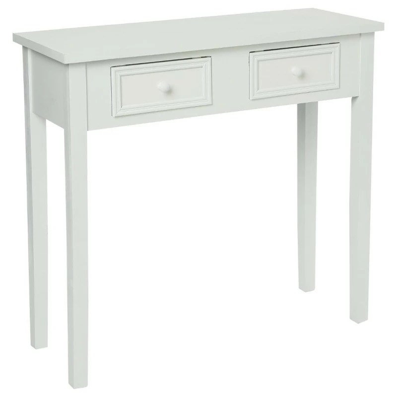 Console Charme blanc Atmosphera Console Charme Blanc Atmosphera -Ledepot-bailleul Soldes Magasin console charme blanc
