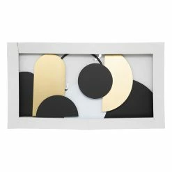 Déco Murale 70x37 Métal Juliette Noir Et Doré Atmosphera -Ledepot-bailleul Soldes Magasin deco murale 70x37 metal juliette noir et dore atmosphera 2