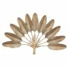 Déco Murale Métal 112x74 Feuilles Dorées Atmosphera -Ledepot-bailleul Soldes Magasin deco murale metal 112x74 feuilles dorees atmosphera