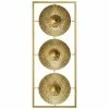 Déco Murale Métal 3 Fleurs Doré Atmosphera -Ledepot-bailleul Soldes Magasin deco murale metal 3 fleurs dore atmosphera