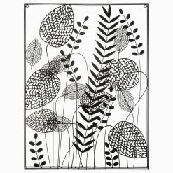 Déco Murale Métal Feuilles Atmosphera