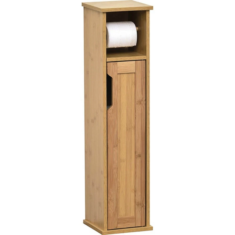 Dérouleur réserve papier WC bambou Mahé Dérouleur Réserve Papier WC Bambou Mahé -Ledepot-bailleul Soldes Magasin derouleur reserve papier wc mahe bambou