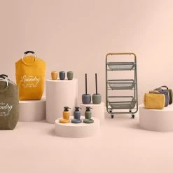 Desserte 3 Niveaux Kaki Trio 5Five 4 Desserte 3 Niveaux Kaki Trio 5Five -Ledepot-bailleul Soldes Magasin desserte 3 niveaux kaki trio 5five 2