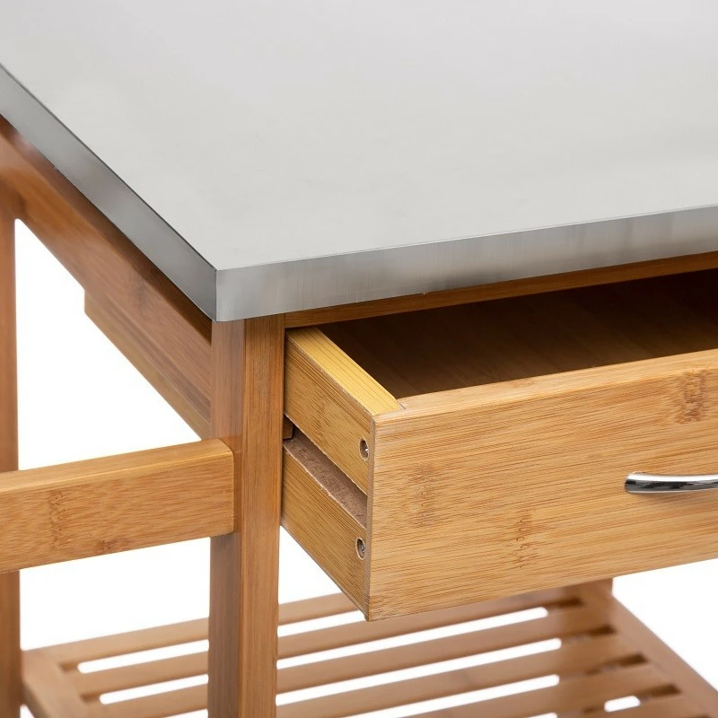 Desserte bambou 6 tiroirs roulettes 76 cm 5five Desserte Bambou 6 Tiroirs Roulettes 76 Cm 5five -Ledepot-bailleul Soldes Magasin desserte bambou 6 tiroirs roulettes 76 cm 5five 3