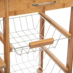 Desserte Bambou 6 Tiroirs Roulettes 76 Cm 5five 6 Desserte Bambou 6 Tiroirs Roulettes 76 Cm 5five -Ledepot-bailleul Soldes Magasin desserte bambou 6 tiroirs roulettes 76 cm 5five 4