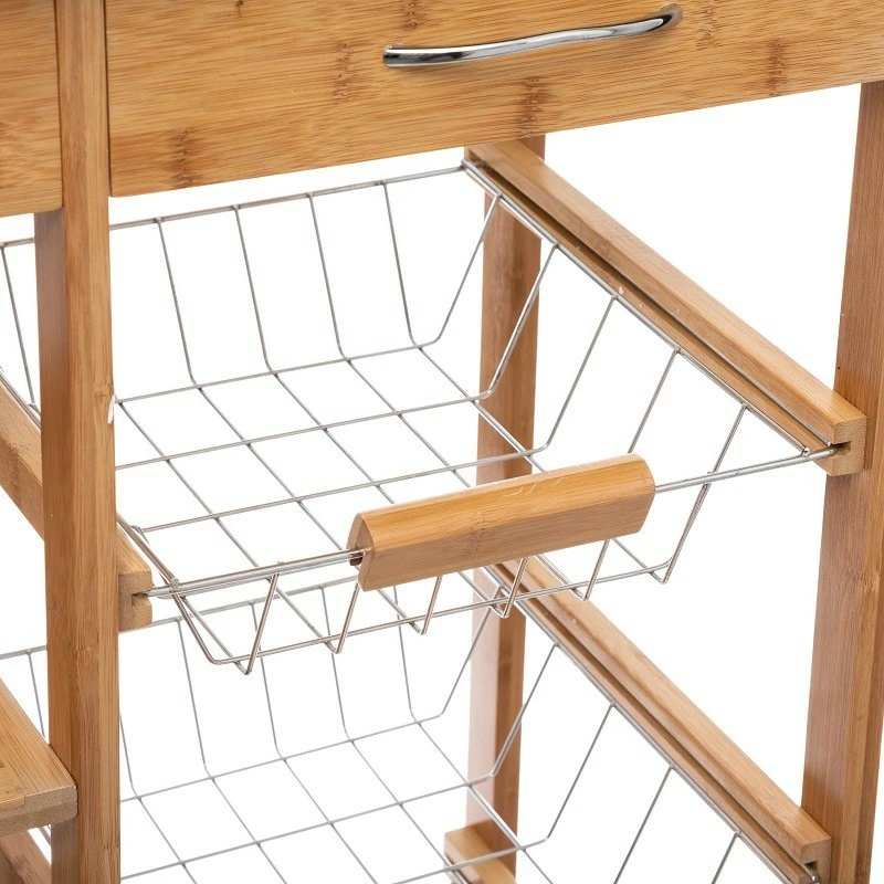 Desserte bambou 6 tiroirs roulettes 76 cm 5five Desserte Bambou 6 Tiroirs Roulettes 76 Cm 5five -Ledepot-bailleul Soldes Magasin desserte bambou 6 tiroirs roulettes 76 cm 5five 4