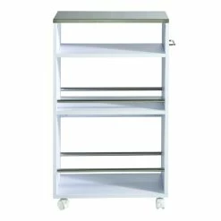 Demeyere Desserte De Cuisine Coffee Blanc 5 Demeyere Desserte De Cuisine Coffee Blanc -Ledepot-bailleul Soldes Magasin desserte cuisine cafe blanc 3