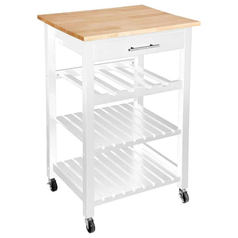 Desserte de cuisine blanche modèle CLAUDE PM Atmosphera Desserte De Cuisine Blanche Modèle CLAUDE PM Atmosphera -Ledepot-bailleul Soldes Magasin desserte de cuisine blanche modele claude pm atmosphera