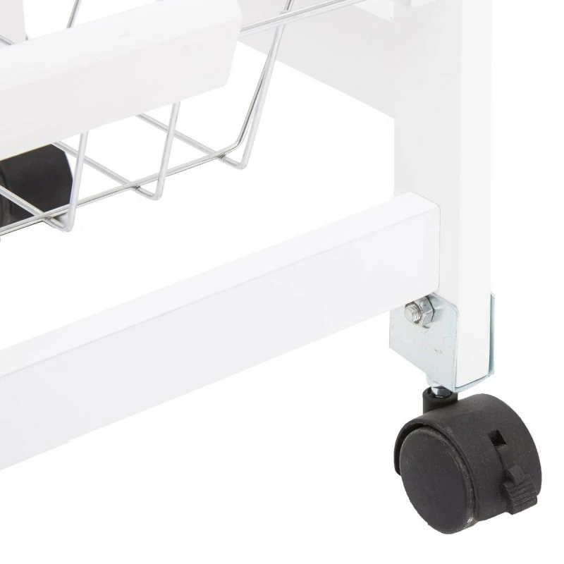 Desserte de cuisine verre blanc modèle GUSTAF ATMOSPHERA Desserte De Cuisine Verre Blanc Modèle GUSTAF -Ledepot-bailleul Soldes Magasin desserte de cuisine verre blanc modele gustaf 3