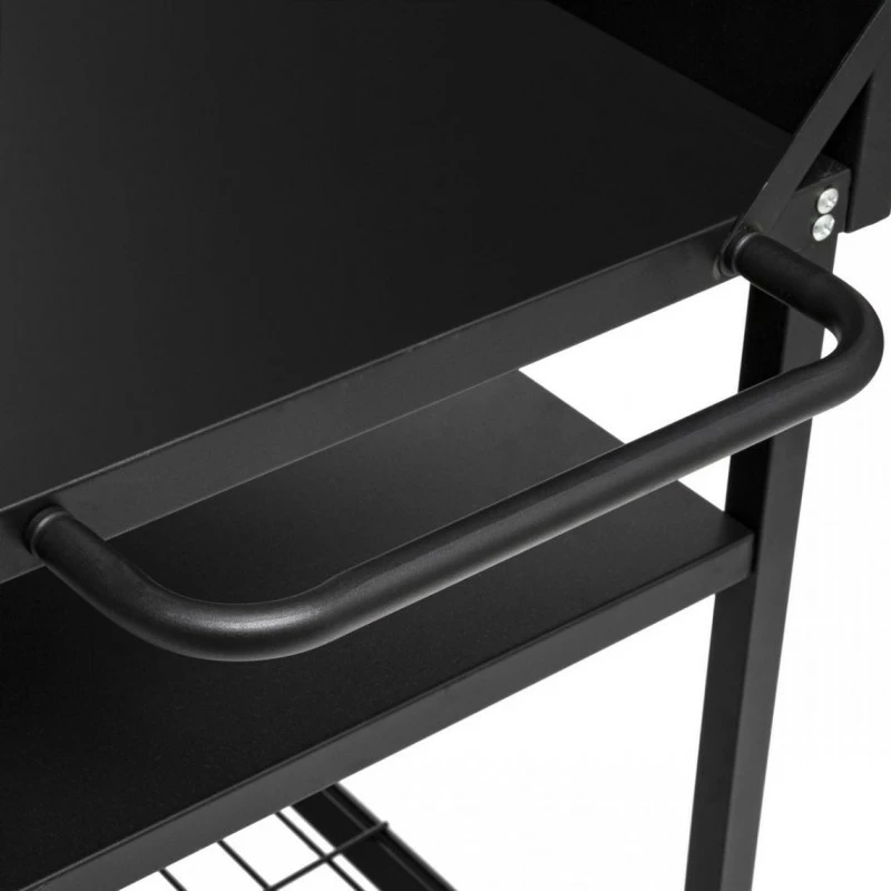 Desserte de plancha extérieure noire Neka Desserte De Plancha Extérieure Noire Neka -Ledepot-bailleul Soldes Magasin desserte de plancha exterieure noire neka 5