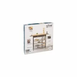 Desserte En Bambou Et Métal Nera 5five 6 Desserte En Bambou Et Métal Nera 5five -Ledepot-bailleul Soldes Magasin desserte en bambou et metal nera 5five 4