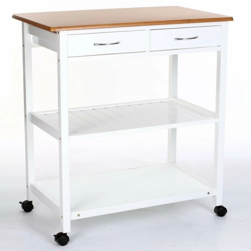 Desserte imitation bambou blanc Desserte Imitation Bambou Blanc -Ledepot-bailleul Soldes Magasin desserte imitation bambou blanc 1