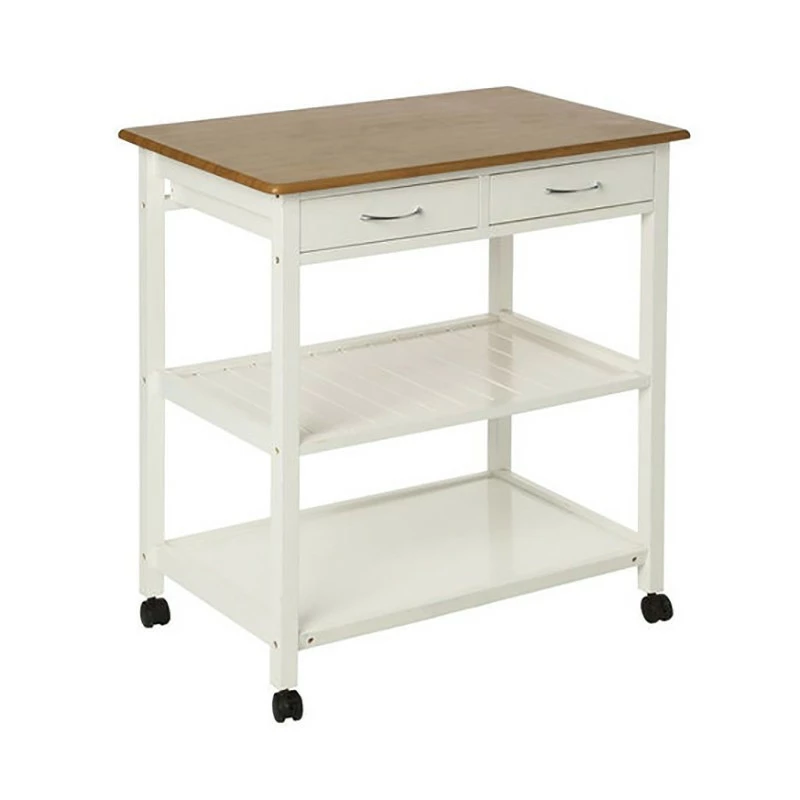 Desserte imitation bambou blanc Desserte Imitation Bambou Blanc -Ledepot-bailleul Soldes Magasin desserte imitation bambou blanc