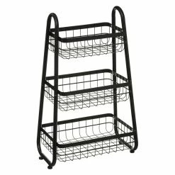 Desserte Métal 3 Paniers Noir 5Five