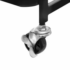 Desserte Métal Noir Roulettes 52 Cm 5five -Ledepot-bailleul Soldes Magasin desserte metal noir roulettes 52 cm 5five 1